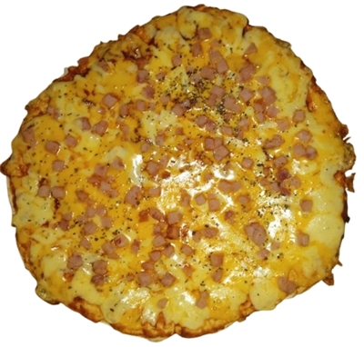 Ham and cheese pizza Cafe Bellissimo Kleinmond
