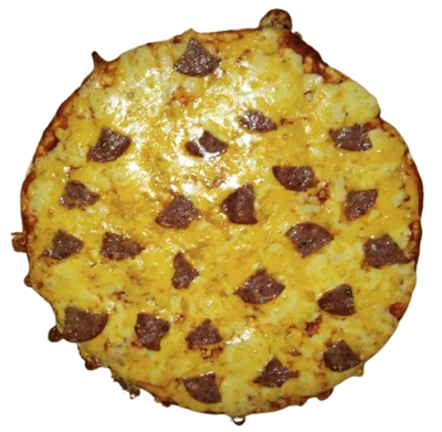 Salami and Cheese Pizza Cafe Bellissimo Kleinmond