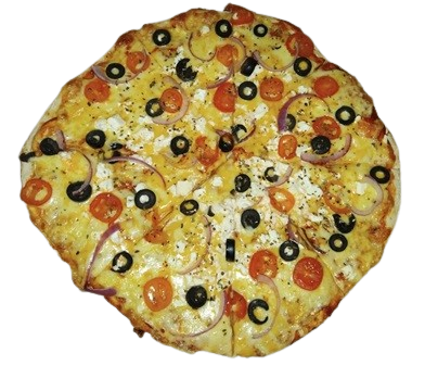 Feta and Olive Pizza Cafe Bellissimo Kleinmond